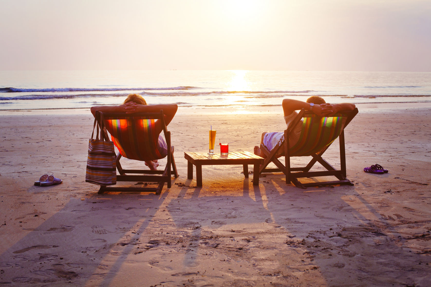 couple on beach